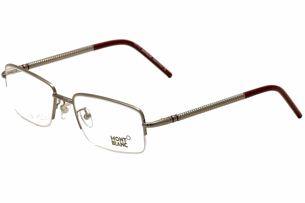 Mont Blanc Men S Eyeglasses Mb440 Mb 440 Half Rim Optical Frame