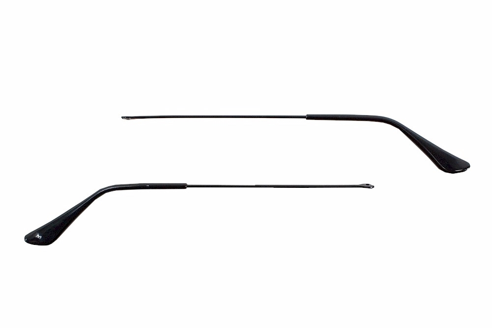 Ray Ban RB3025 3025 3026 Pair Replacement Temples Arms Set RayBan Sunglasses - Black L2821 - Temples 140mm