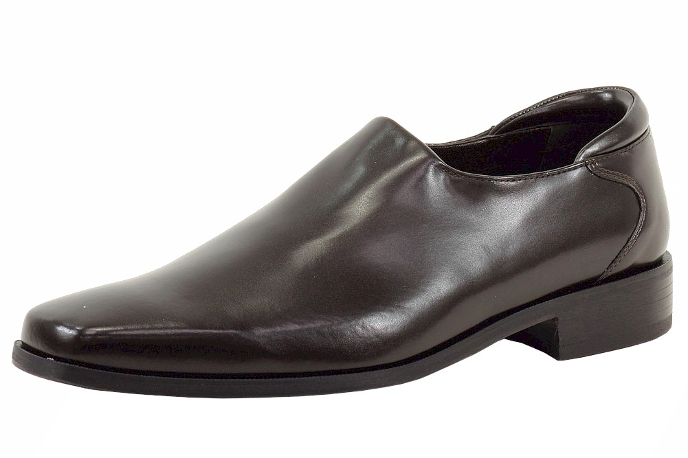 Donald J Pliner Men's Rex 30 Stretch Nappa Leather Loafers Shoes - Brown - 8 D(M) US