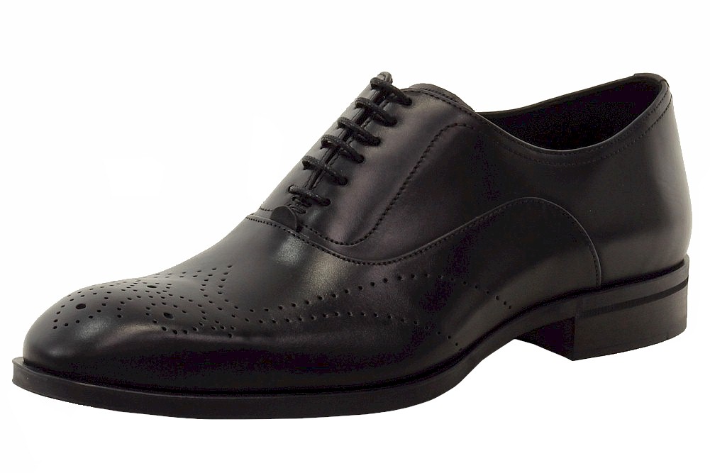 Donald J Pliner Men's Sven 61 Lace Up Oxfords Shoes - Black - 8 D(M) US
