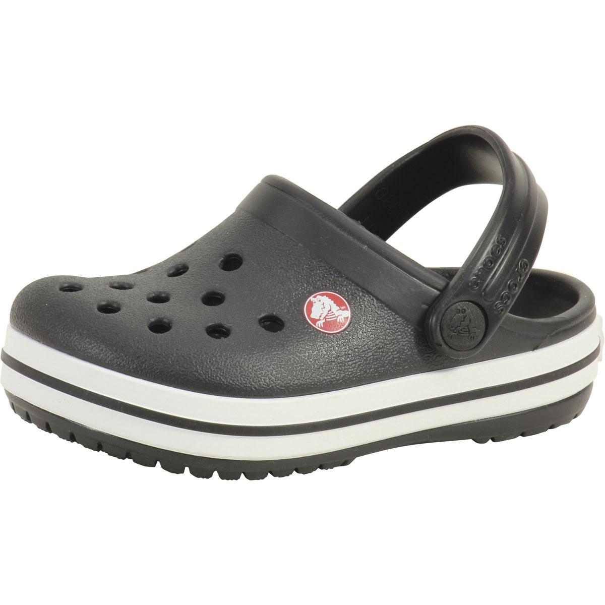 Crocs Toddler/Little Boy's Crocband Clogs Sandals Shoes - Black - 11 M US Little Kid -  Kids' Crocband Clog; 204537