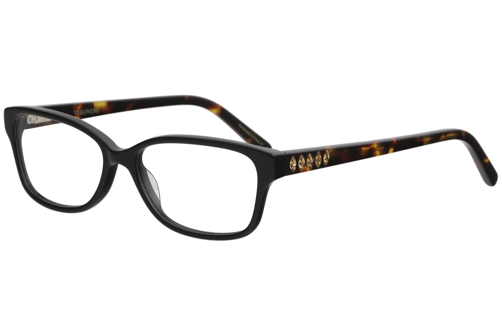 Vera Wang Eyeglasses Mella Full Rim Optical Frame - Black   BK - Lens 53 Bridge 15 Temple 135mm