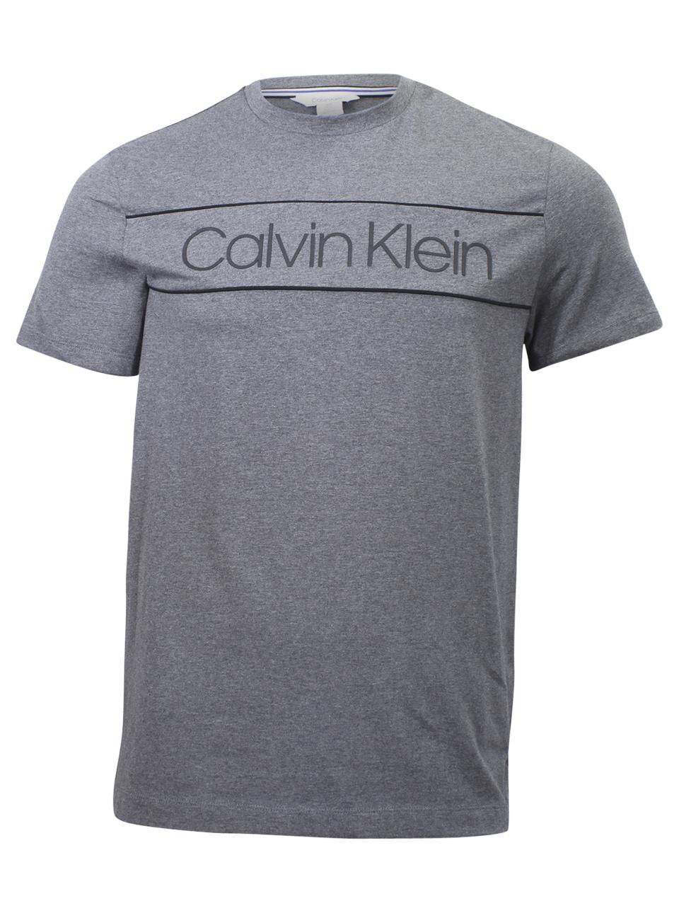UPC 749194324126 product image for Calvin Klein Men's Classic Logo Short Sleeve Crew Neck T-Shirt | upcitemdb.com