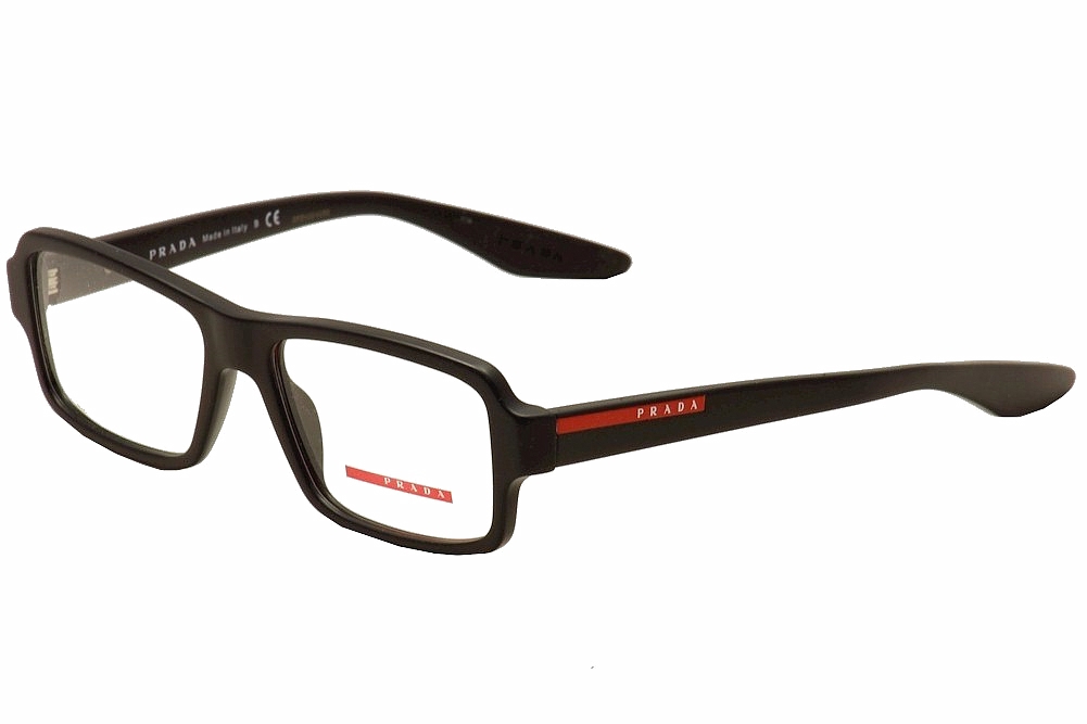 Prada Men S Eyeglasses Vps 01g 01 G Full Rim Optical Frame