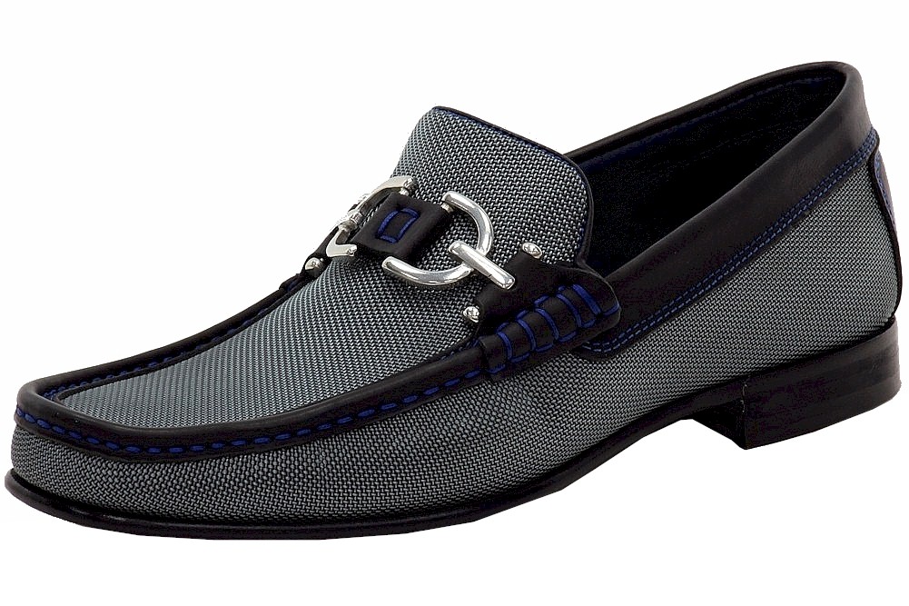 Donald J Pliner Men's Dacio Slip On Loafers Shoes - Grey - 9.5 D(M) US