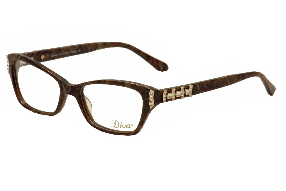 Diva Women S Eyeglasses 5455 Full Rim Optical Frame