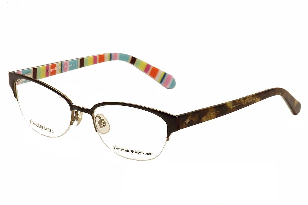 Kate Spade Women S Eyeglasses Shayla Half Rim Optical Frame