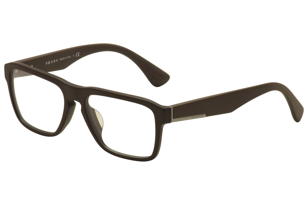 Prada Men S Eyeglasses Vpr 04sf 04s F Full Rim Optical Frame X28 Asian Fit X29
