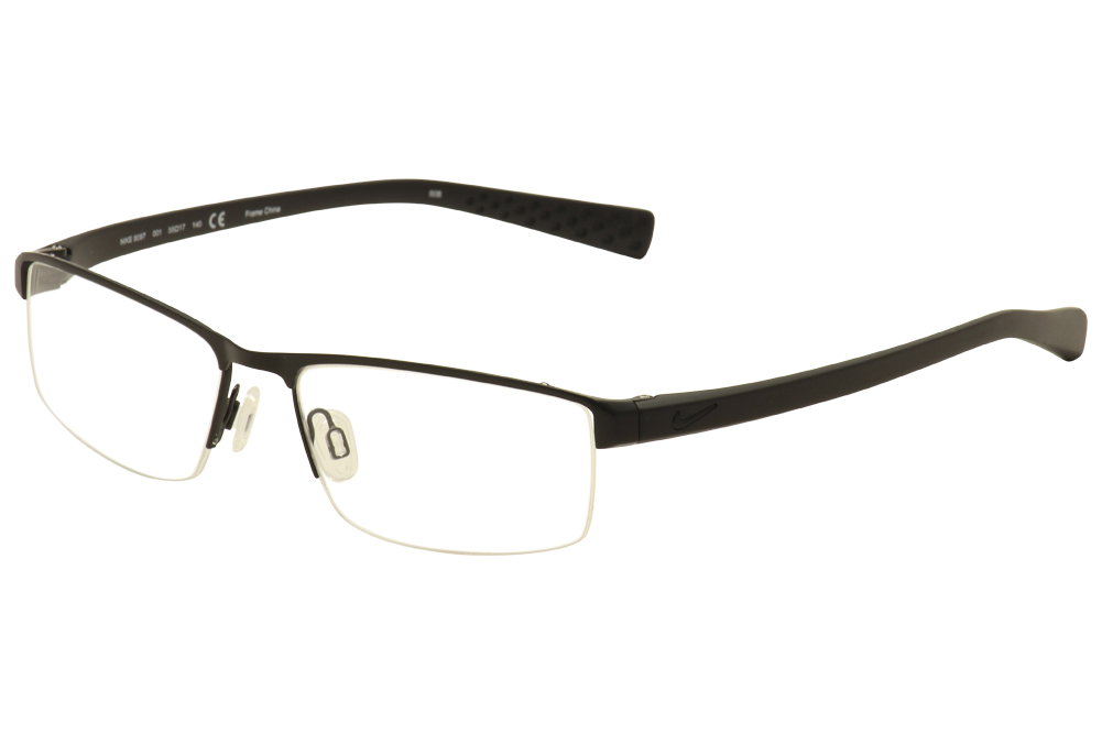Nike Men S Eyeglasses 8097 Half Rim Optical Frame