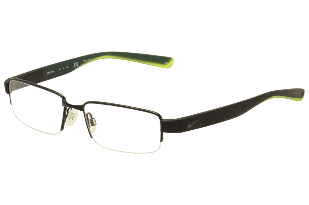Nike Men S Eyeglasses 8165 Half Rim Optical Frame