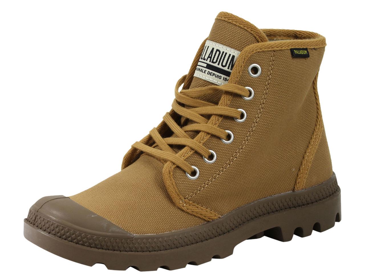 Palladium Men's Pampa Hi Originale Chukka Boots Shoes - Brown - 4.5 D(M) US/6 B(M) US