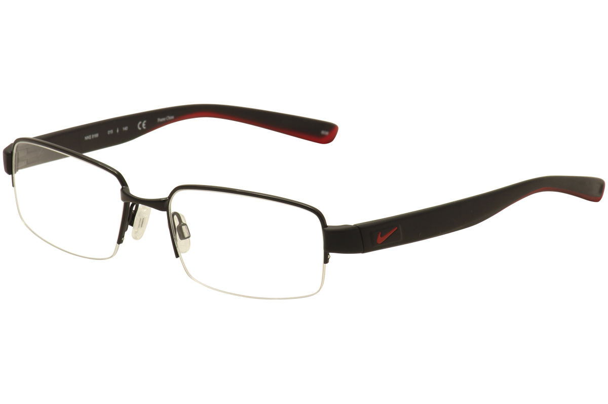 Nike Men S Eyeglasses 8169 Half Rim Optical Frame