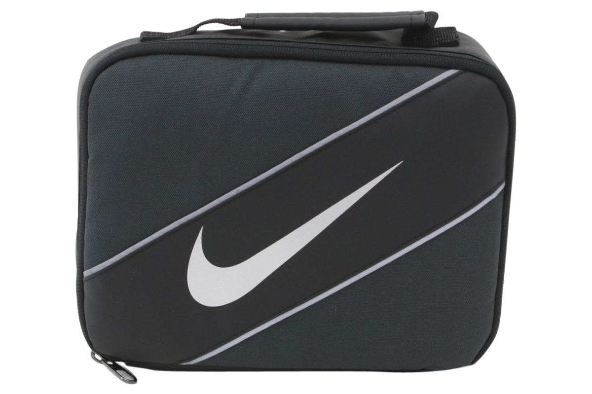 Nike Contrast Insulated Reflective Tote Lunch Bag - Grey