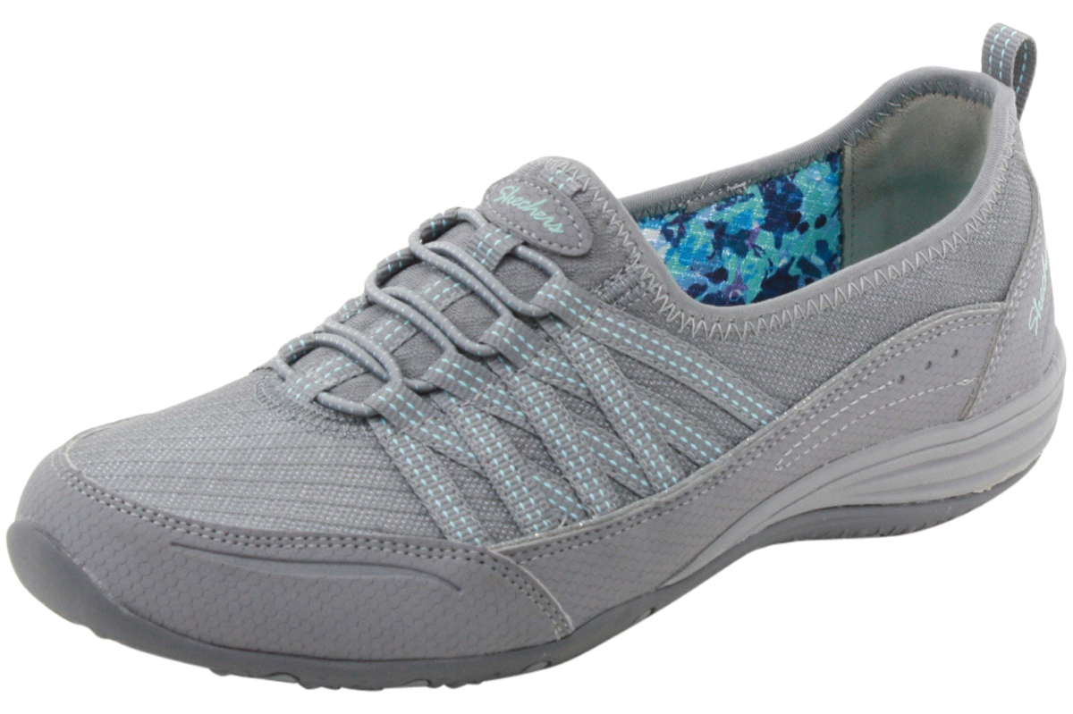 Skechers Women's Unity   Go Big Memory Foam Sneakers Shoes - Grey - 6.5 B(M) US