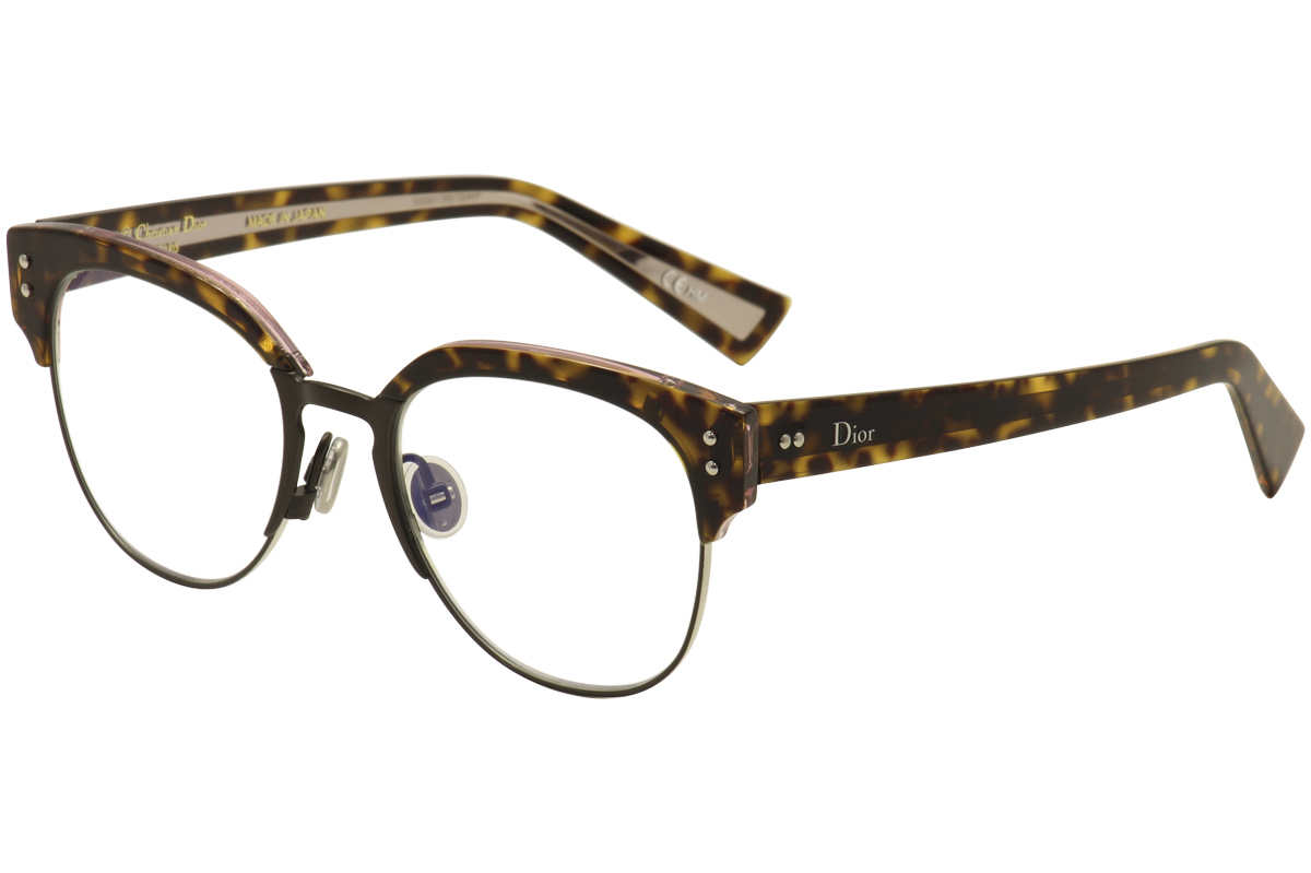 Christian Dior Women S Eyeglasses Exquise O2 Full Rim Titanium Optical Frame