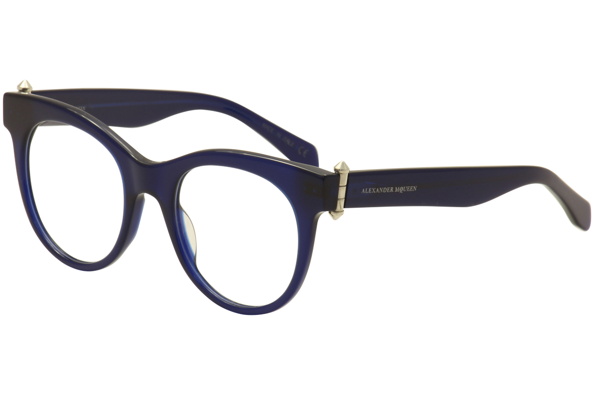 Alexander Mcqueen Women S Eyeglasses Am 0004o 0004 O Full Rim Optical Frame