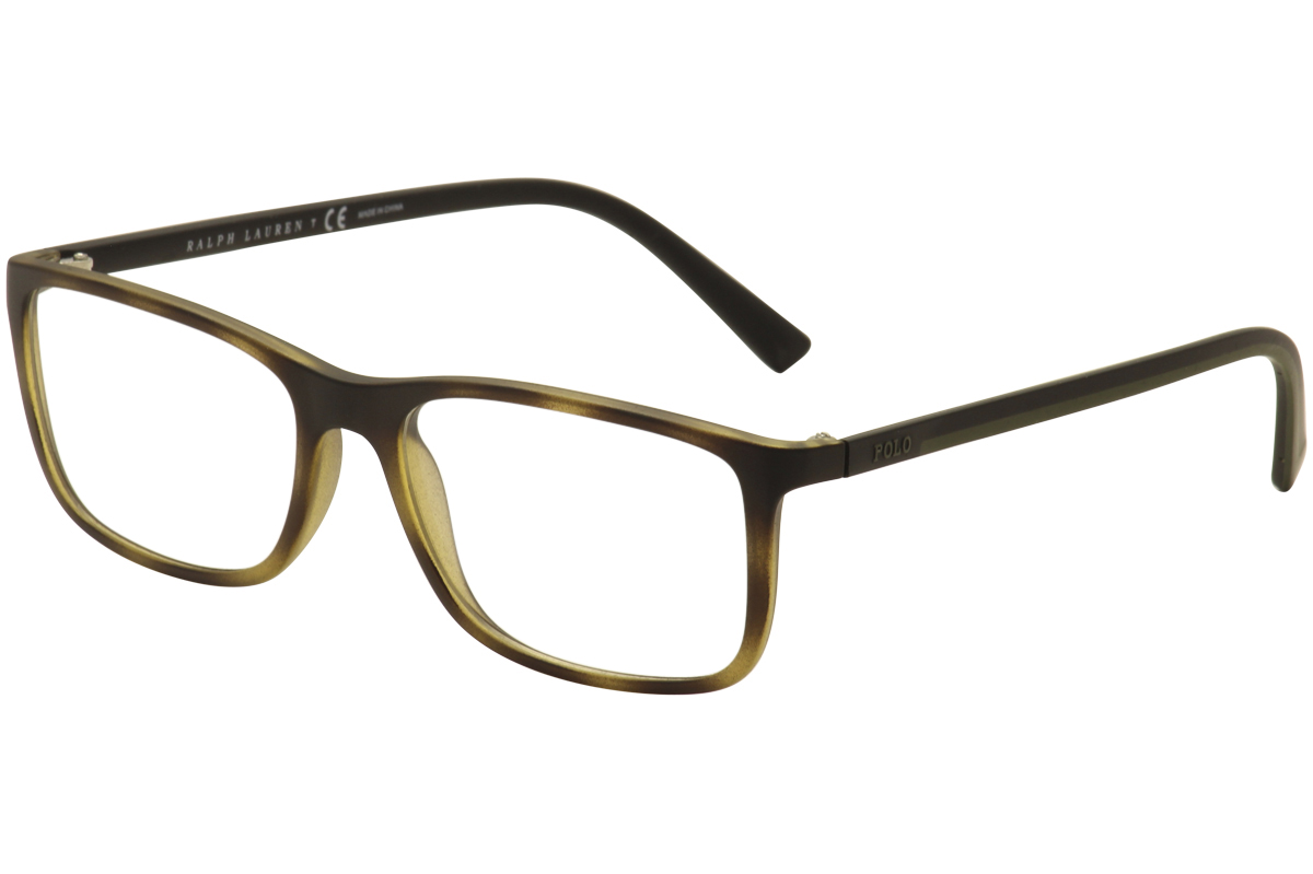Polo Ralph Lauren Men's Eyeglasses PH2162 PH/2162 Full Rim Optical Frame - Brown - Lens 56 Bridge 17 Temple 145mm