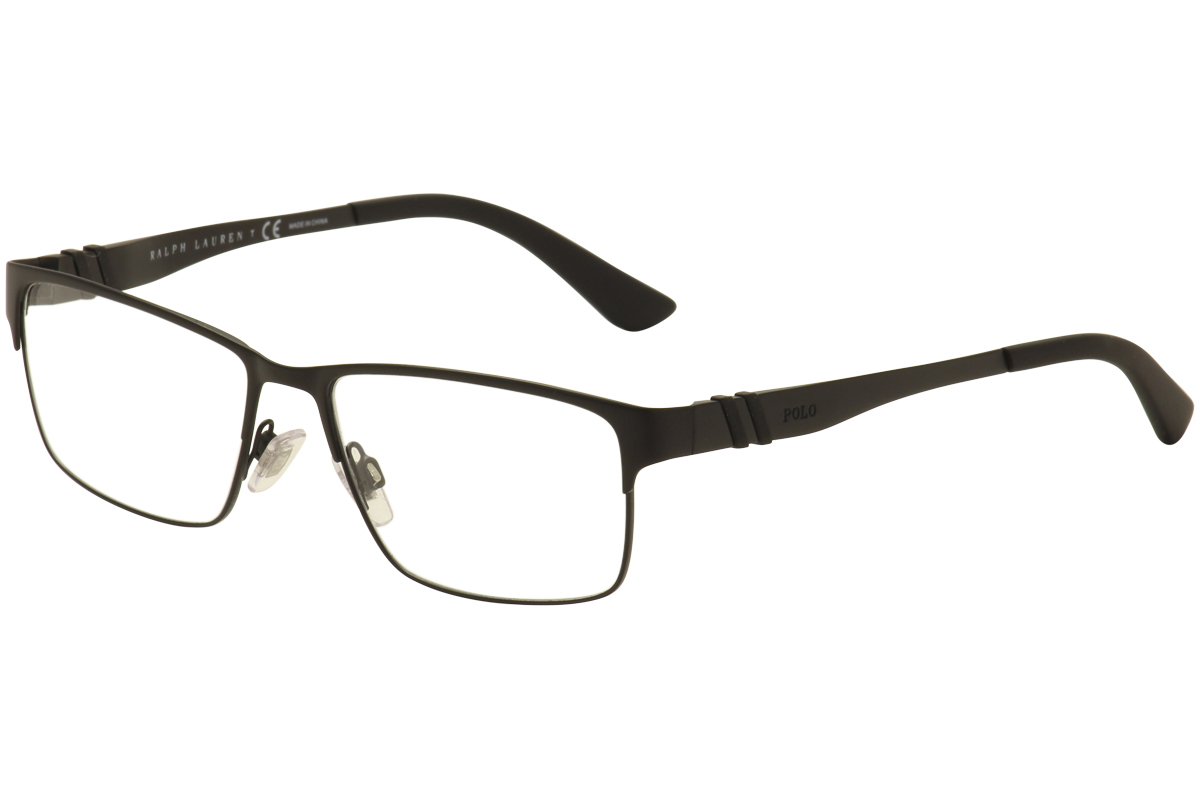 Polo Ralph Lauren Men's Eyeglasses PH1147 PH/1147 Full Rim Optical Frame - Black - Lens 56 Bridge 16 Temple 150mm