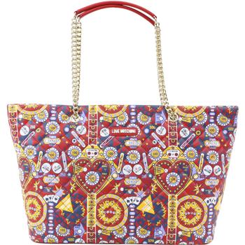 Love Moschino Women S Pinball Patterned Quilted Shoulder Satchel Handbag