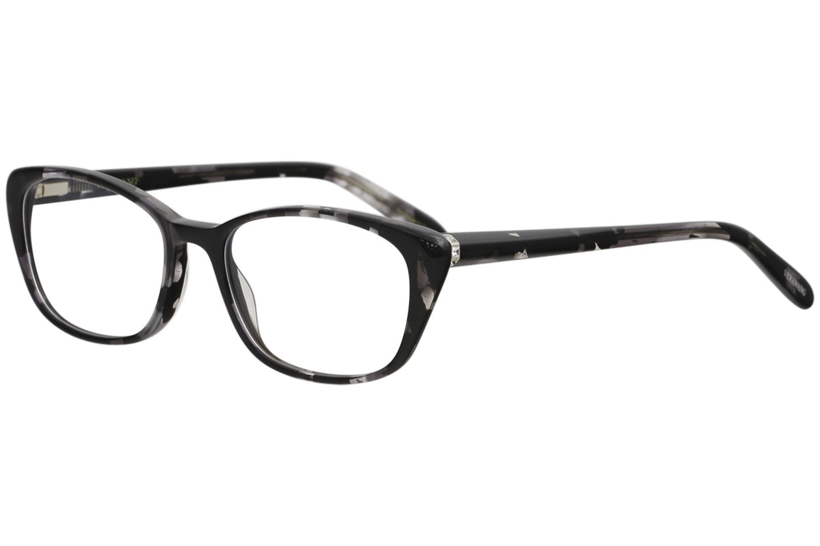 Eyeglasses  Full Rim Optical Frame - Black   BK - Lens 51 Bridge 17 Temple 140mm - Vera Wang Crysta