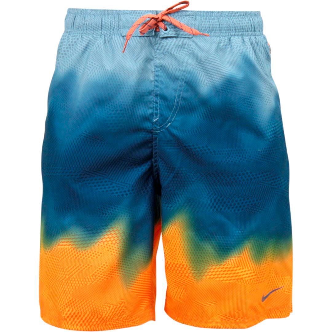 Nike Men's Liquid Haze Swim Trunk Volley Shorts Swimwear - Blue - XX Large