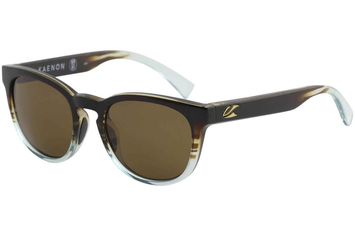 Kaenon Strand 038 Polarized Fashion Sunglasses - Waterfall Gold Brown/Brown   B120 -  Lens 51 Bridge 21 Temple 139mm