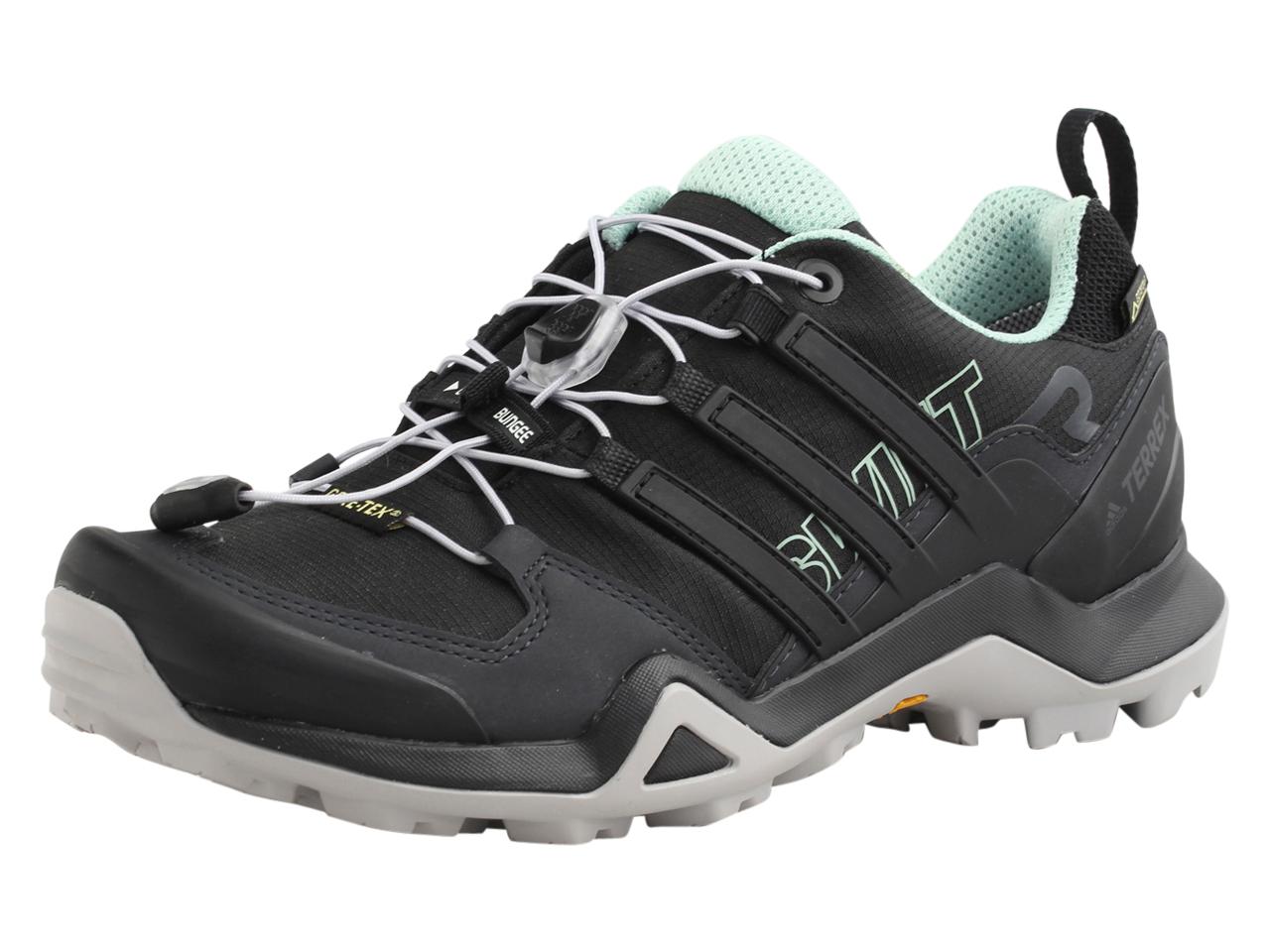 Adidas Women's Terrex Swift R2 GTX W Hiking Sneakers Shoes - Black - 7 B(M) US