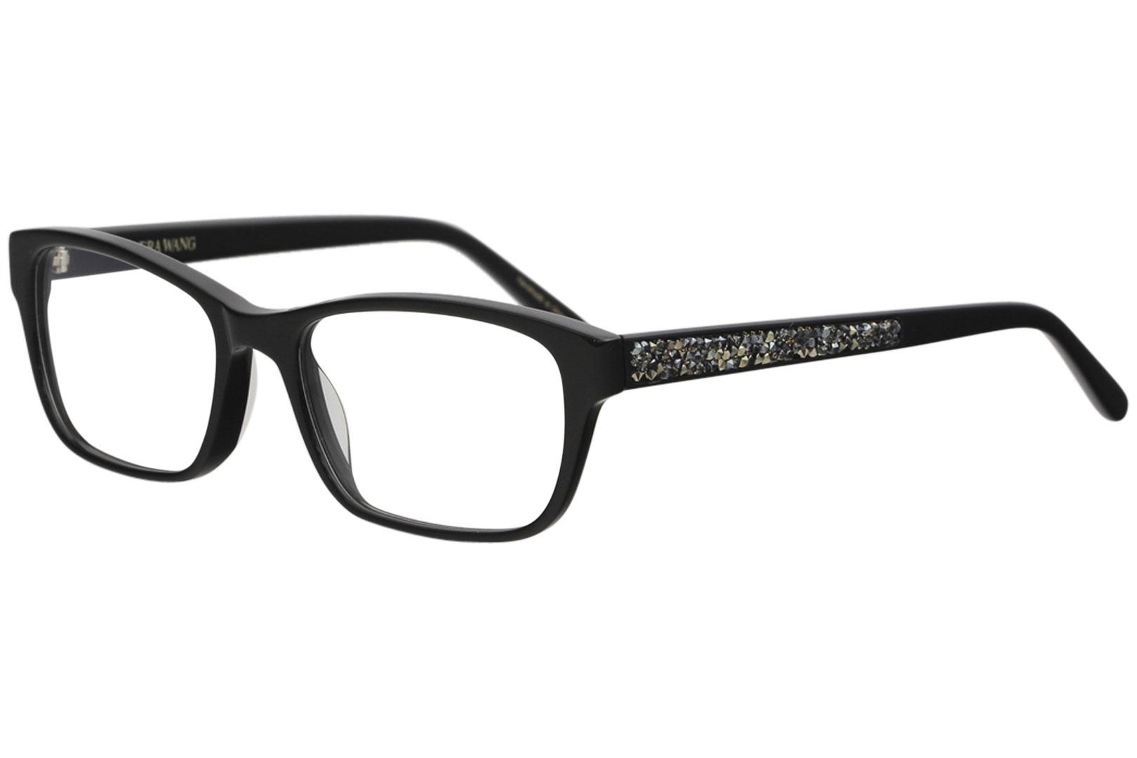 Vera Wang Eyeglasses Inga Full Rim Optical Frame - Black   BK - Lens 51 Bridge 16 Temple 135mm