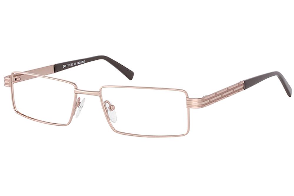 Tuscany Men's Eyeglasses 530 Full Rim Optical Frame - Light Brown   10 - Lens 55 Bridge 17 Temple 145mm
