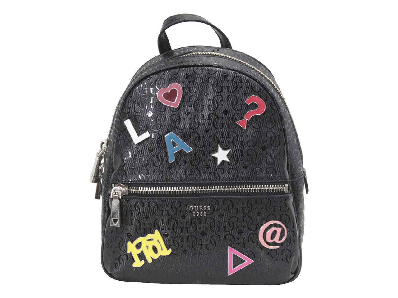 small black backpack women's