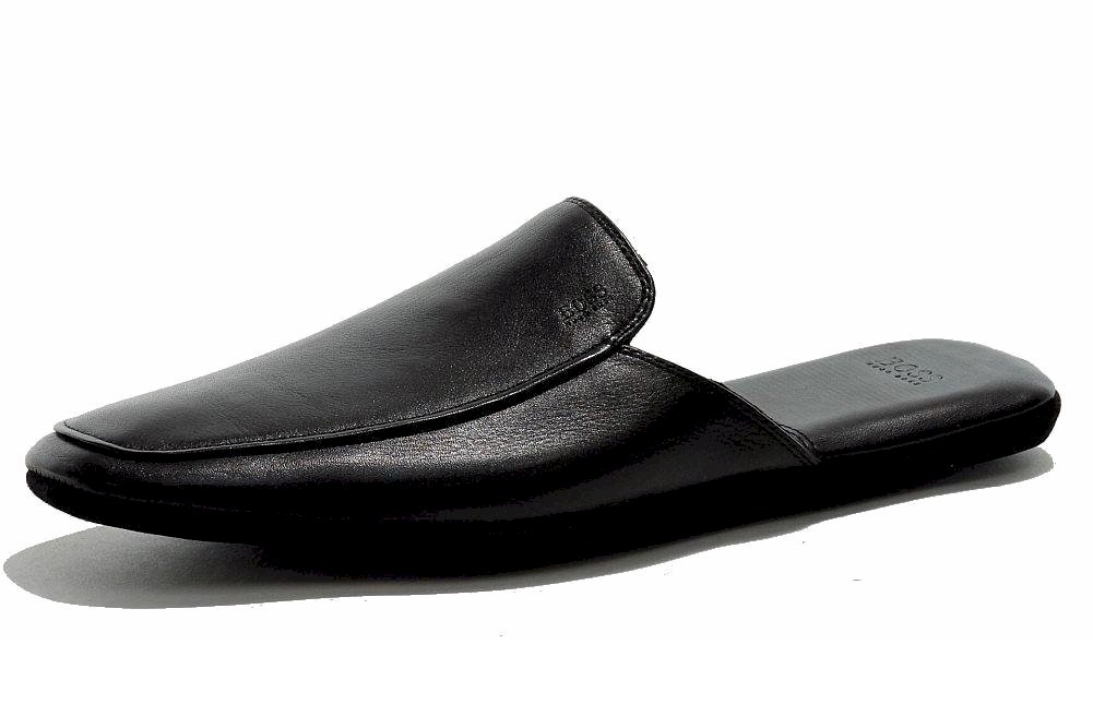 Hugo Boss Men's Fashion Slipper Homio Leather Shoes 50228431
