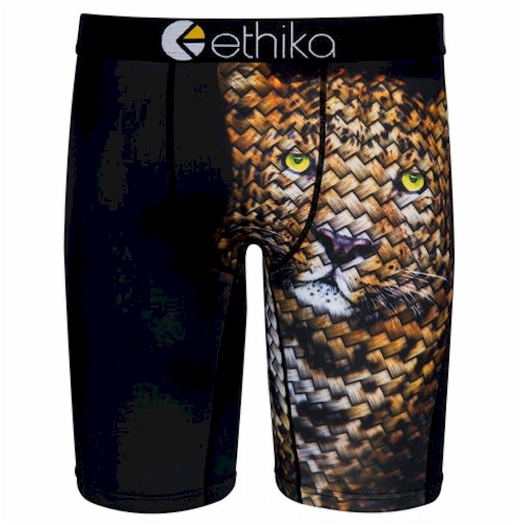 Ethika Men's The Staple Fit Carbon Leo Long Boxer Briefs Underwear